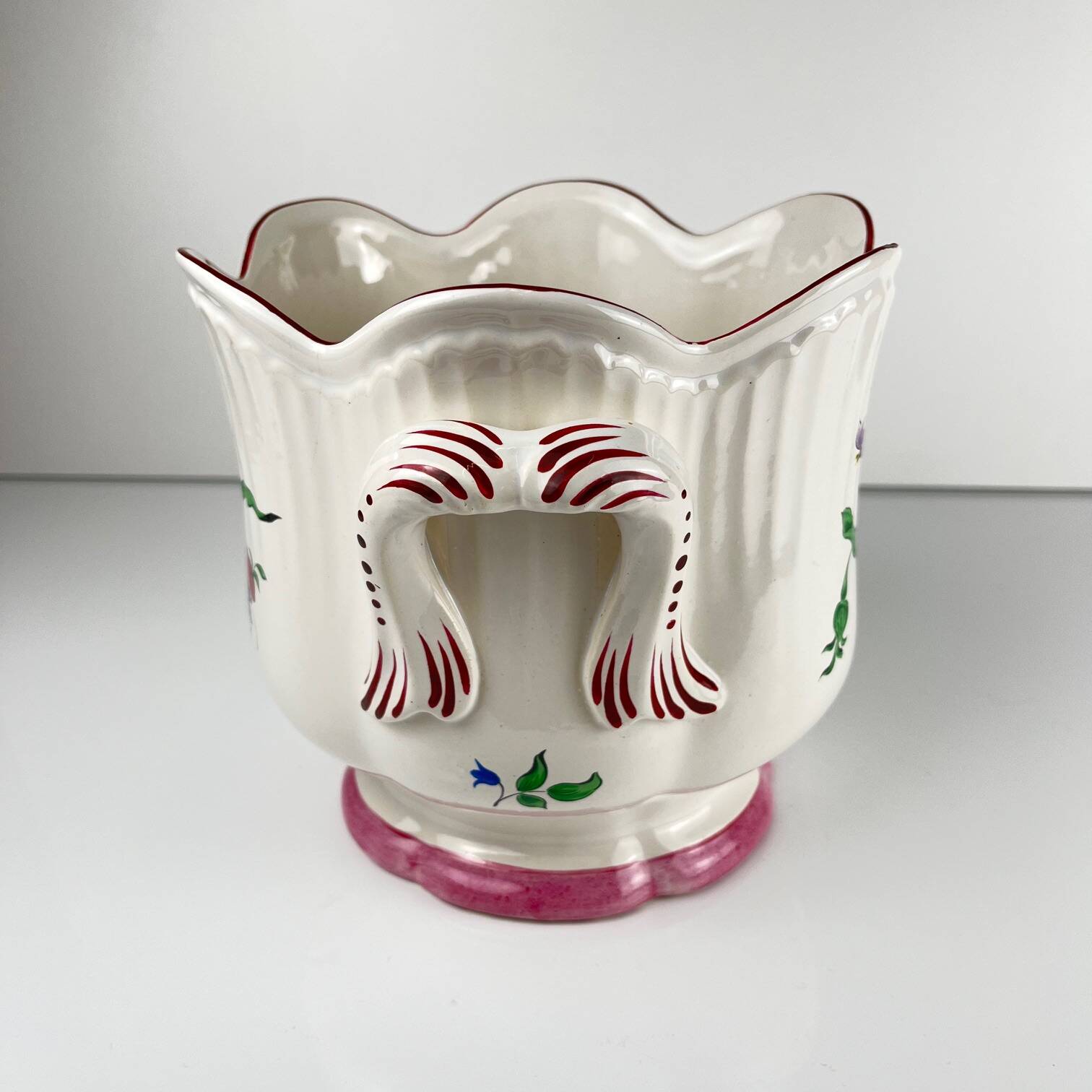 Cache pot KG Lunéville, modèle Réverbère , 1950