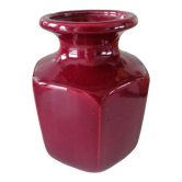 Faience vase