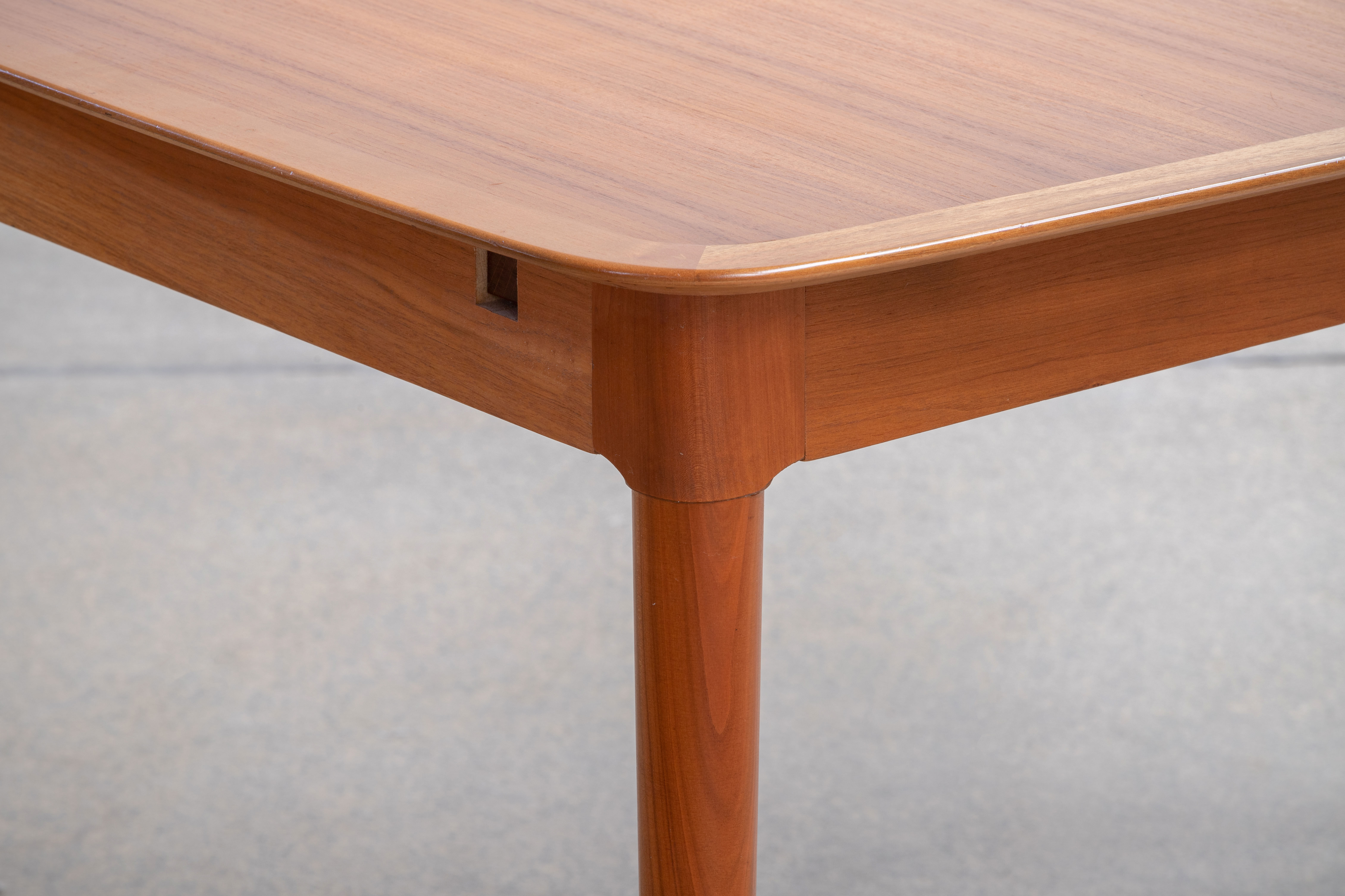 Scandinavian vintage extendable table double extension 1960