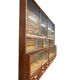 XL vintage wooden display cabinet / sideboard / wall cupboard