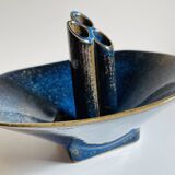 VINTAGE Geometric Ceramic VASE