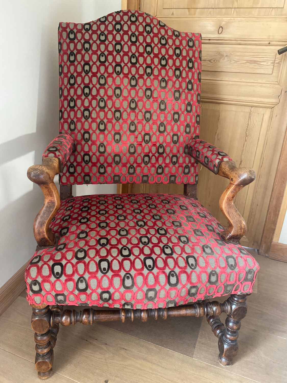 Louis XIII period armchair