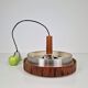 Vintage Scandinavian Pendant Lamp in Teak, 1960s