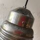 Opaline "Big Bulb" Suspension lamp, Italy 1950s
