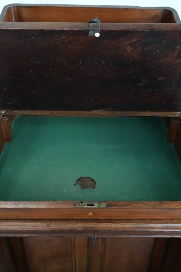 Bureau debout antique / comptoir / table d'écriture anglaise du 19ème siècle