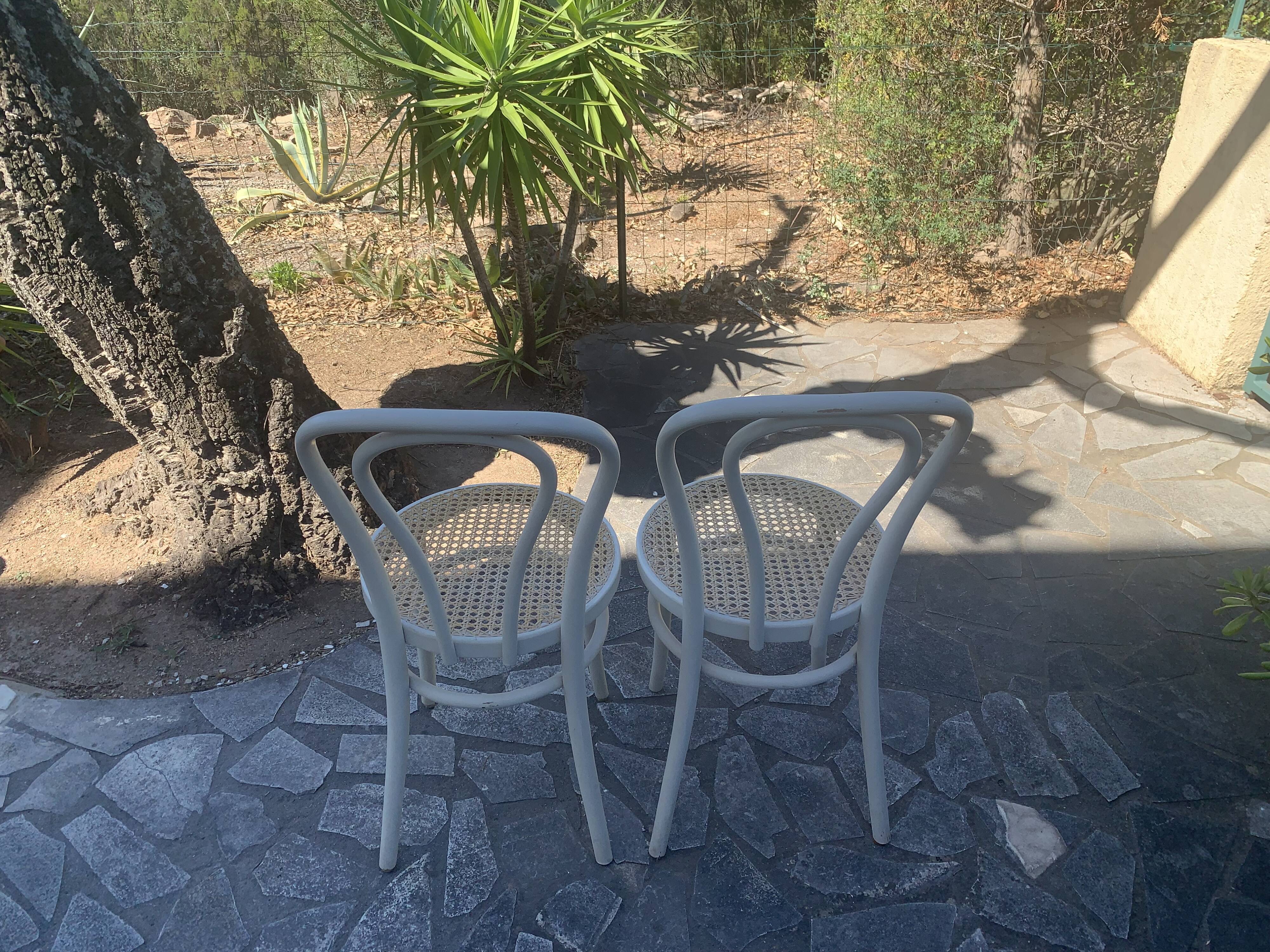 Thonet bistro chairs