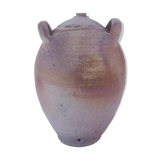 Oil jar in enamelled Grés 19th