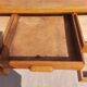 bureau en bois massif, vintage, bohème