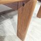 Table basse en teck massif danois / Style Mid-Century Modern / Années 1970.