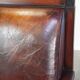 Sheepskin Art Deco design armchair combined with wood
