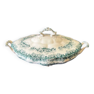 Porcelain soup tureen, English Marley England. "DAISY"