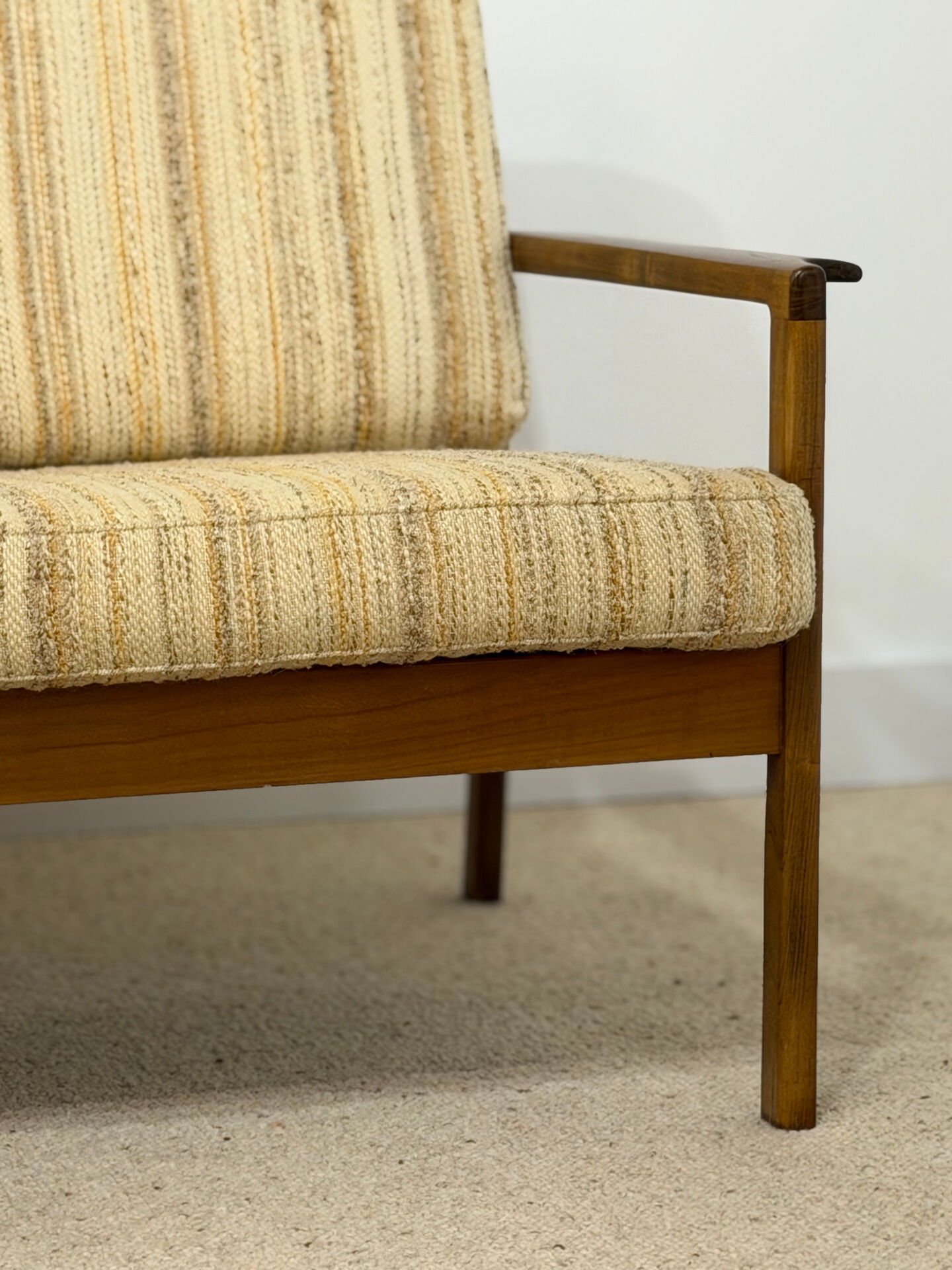 Banquette 3 places vintage 