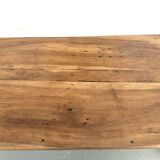 French farmhouse table in solid walnut, circa 1920