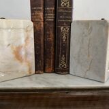 Art deco heron bookends