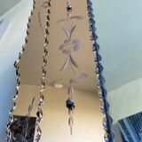 1940s smoked mirror with glazing bars