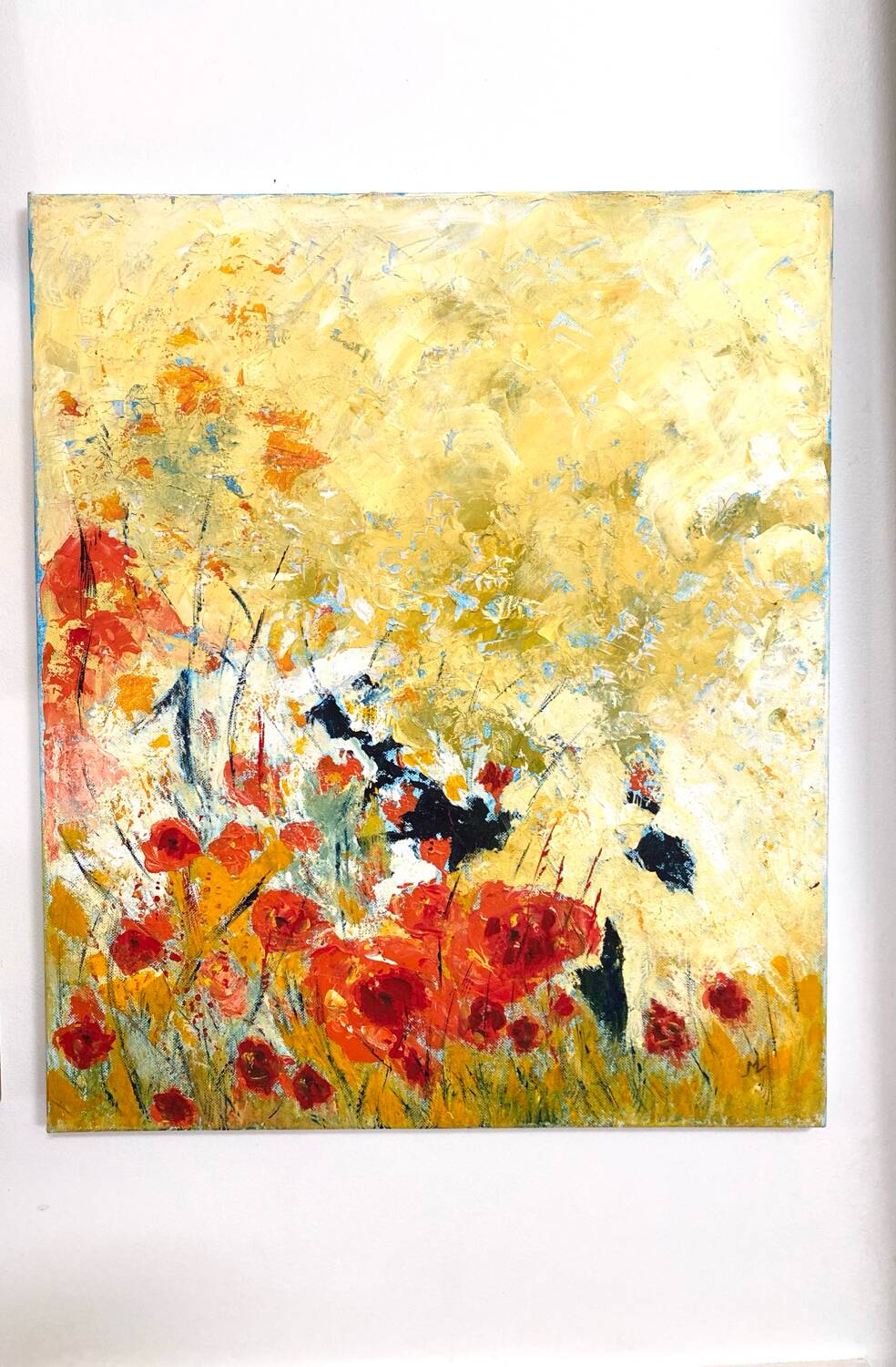 Huile sur toile vintage