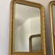 Ancient mirror louis Philippe gilded carved mercury ice - 110x78cm