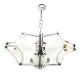 Mid-century Mazzega chandelier by Murano, Italy, 1970s