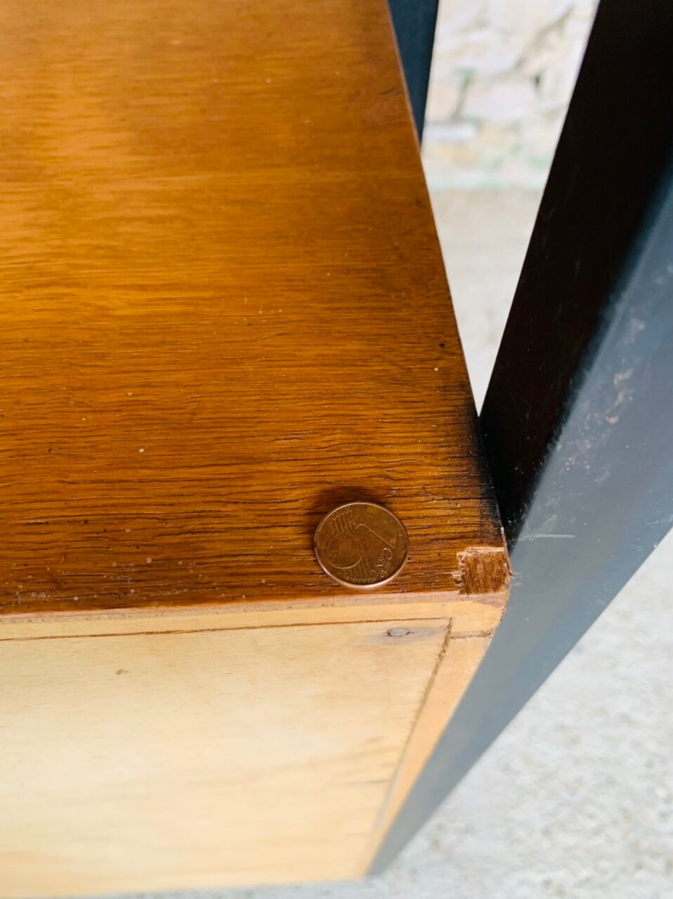 Vintage 2-compartment wall unit, 1960