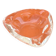 1970s Ashtray "hand" Transparent glass France Reims