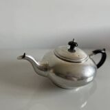 English pewter teapot, Victorian period