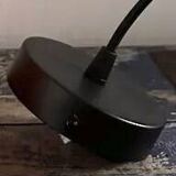 Seventies opaline pendant light