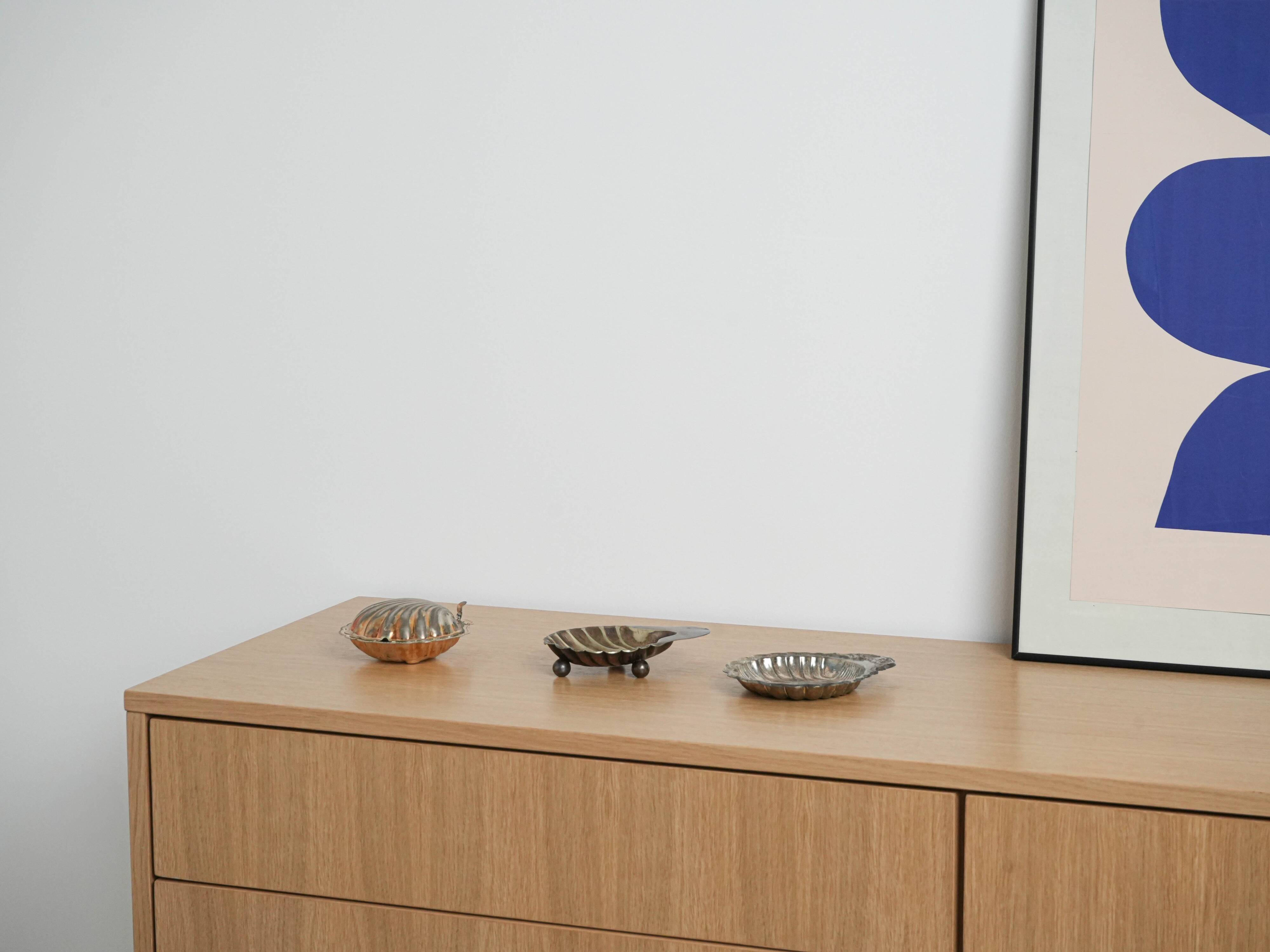 Metal platter, Italian design, 1960s, made in Italy