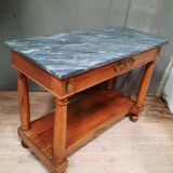 Empire console with columns