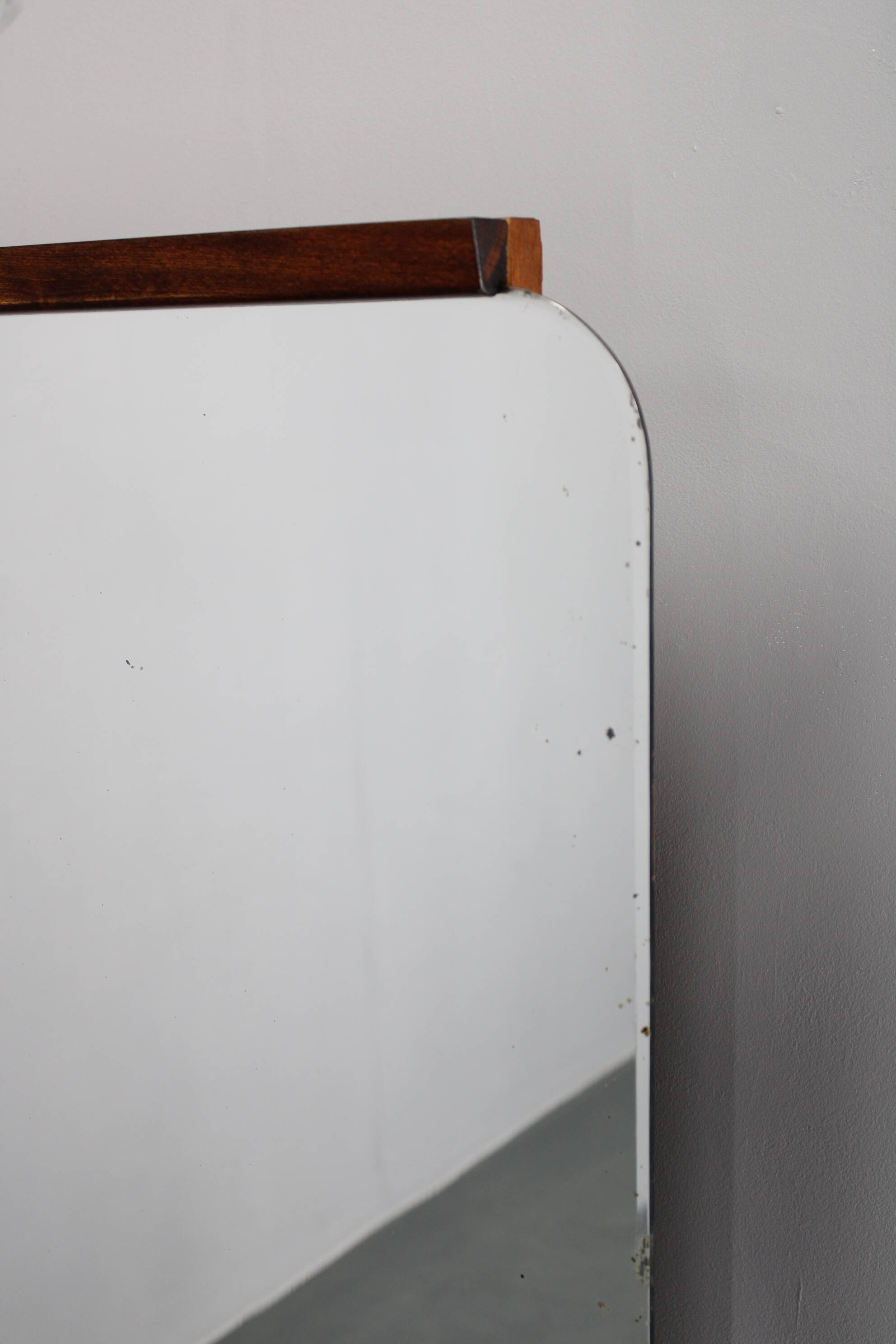 1940s Jindrich Halabala Mirror Cabinet ,Czechoslovakia