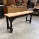 Console patinée en Chêne