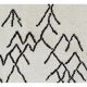 New Moroccan style Tulu Rug Made of Natural Undyed Wool. Custom Options Available
