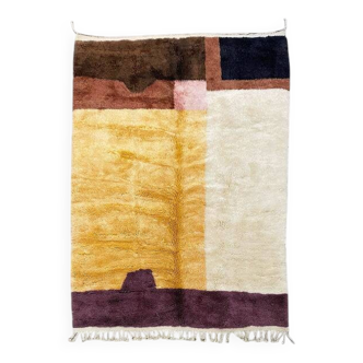 Traditional handmade beni ouarin rug size 150 x 250 cm