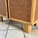 Rattan cabinet and oak 60/70