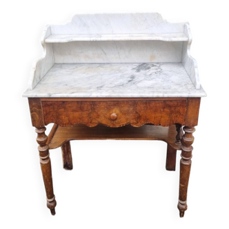 Ancienne table de toilette vintage