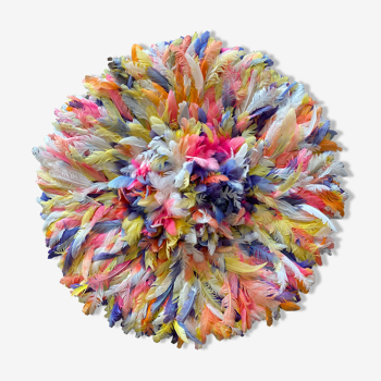 Juju hat en plumes fait main 55 cm