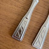 Service à dessert La S. Marco métal argenté et porcelaine