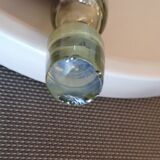 Mouth-blown glass alcohol decanter XIXth century