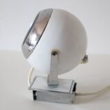 Applique eyes ball, blanche, vintage années 70