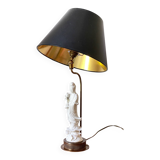 Fine ceramic lamp from the early 20th century