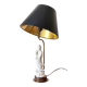 Fine ceramic lamp from the early 20th century