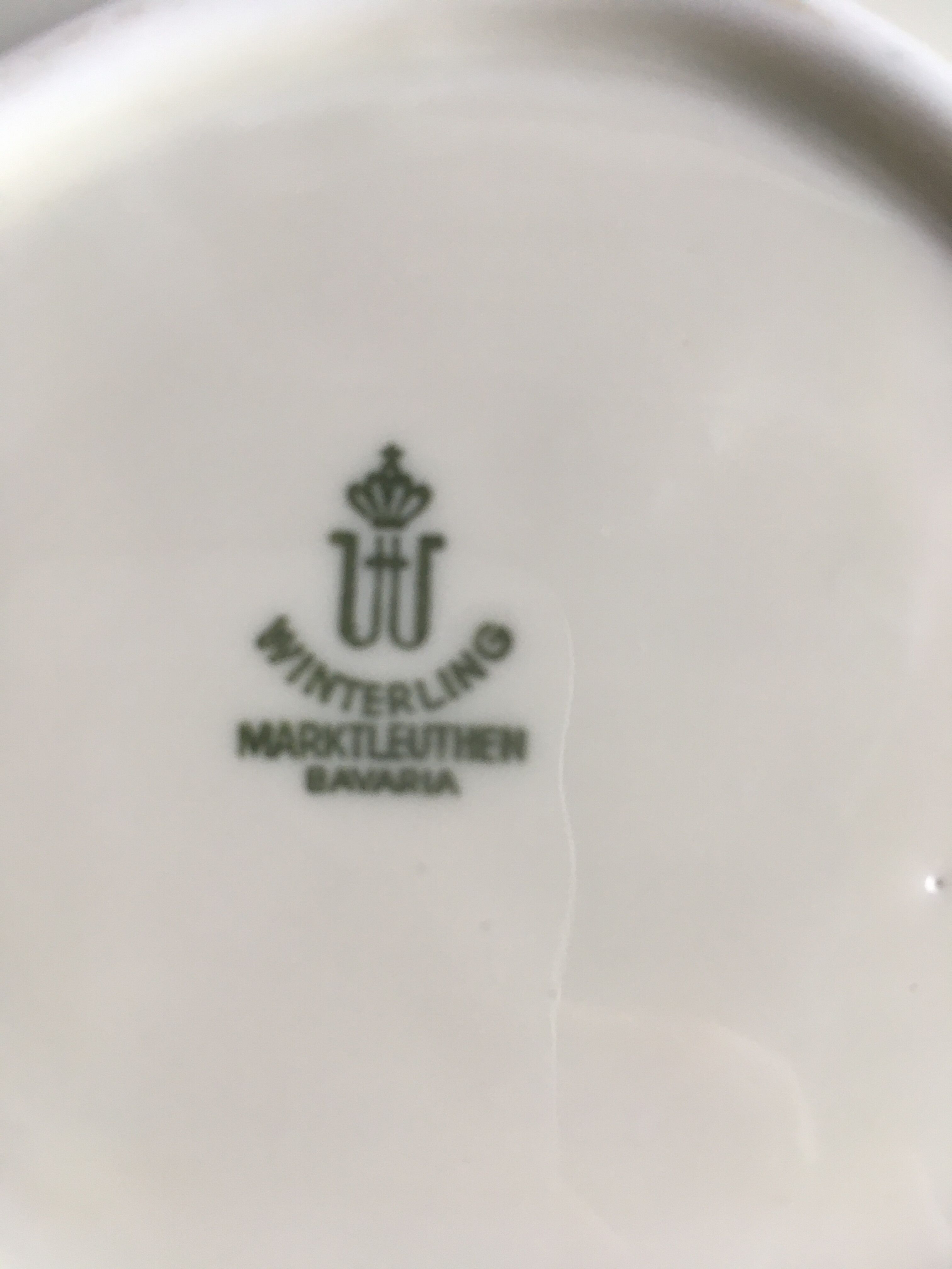 Presentation plate 50s