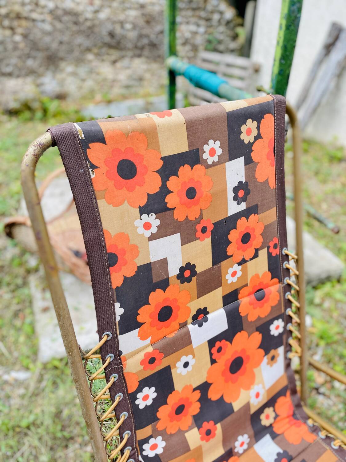 Pair of Lafuma Vintage recliner chairs
