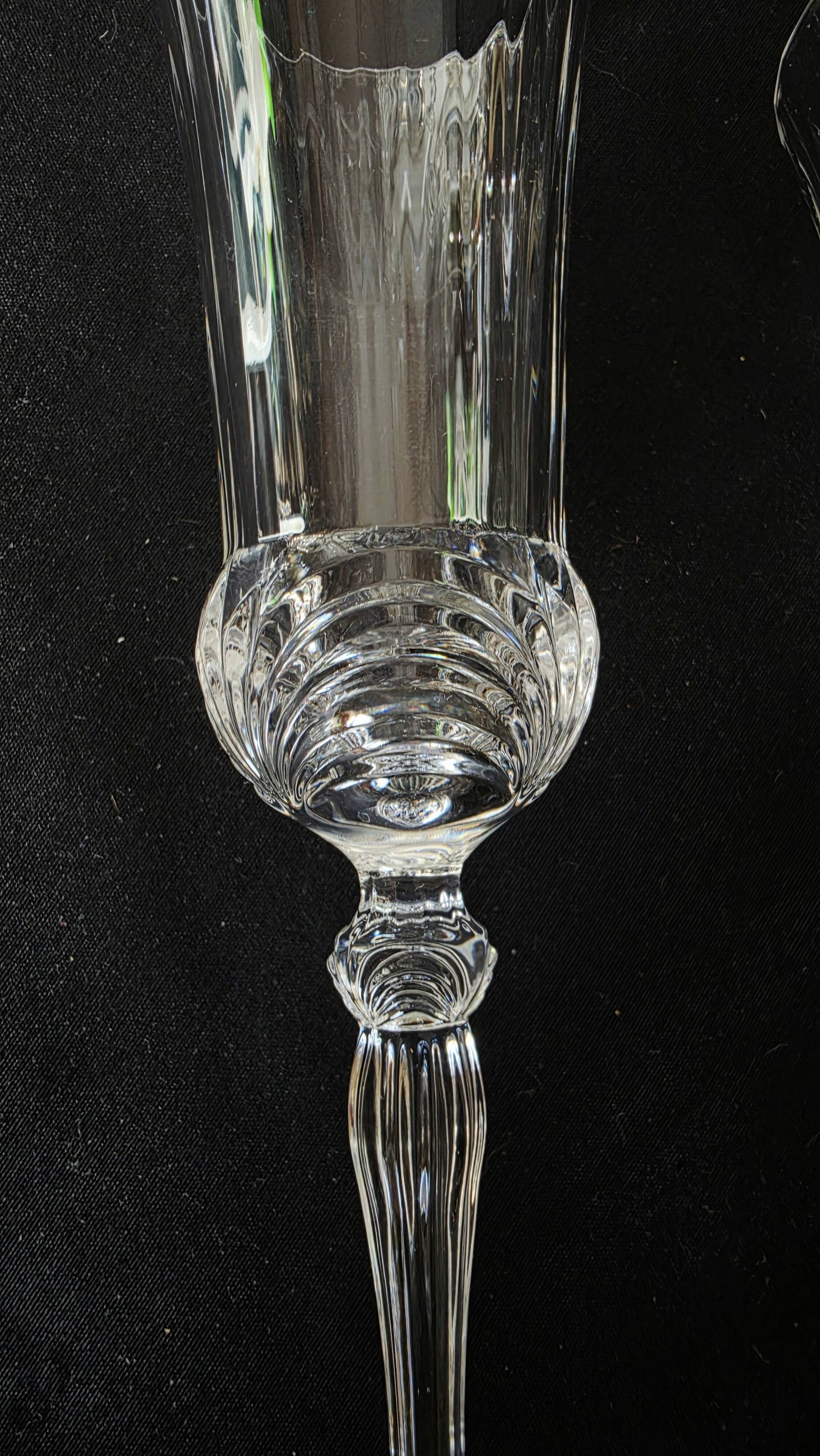 Lot exclusif de 18 verres authentiques en cristal de Lorraine Paris (+24 %