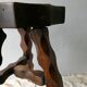 Solid wood tripod, mountain