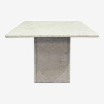 Marble coffee table white