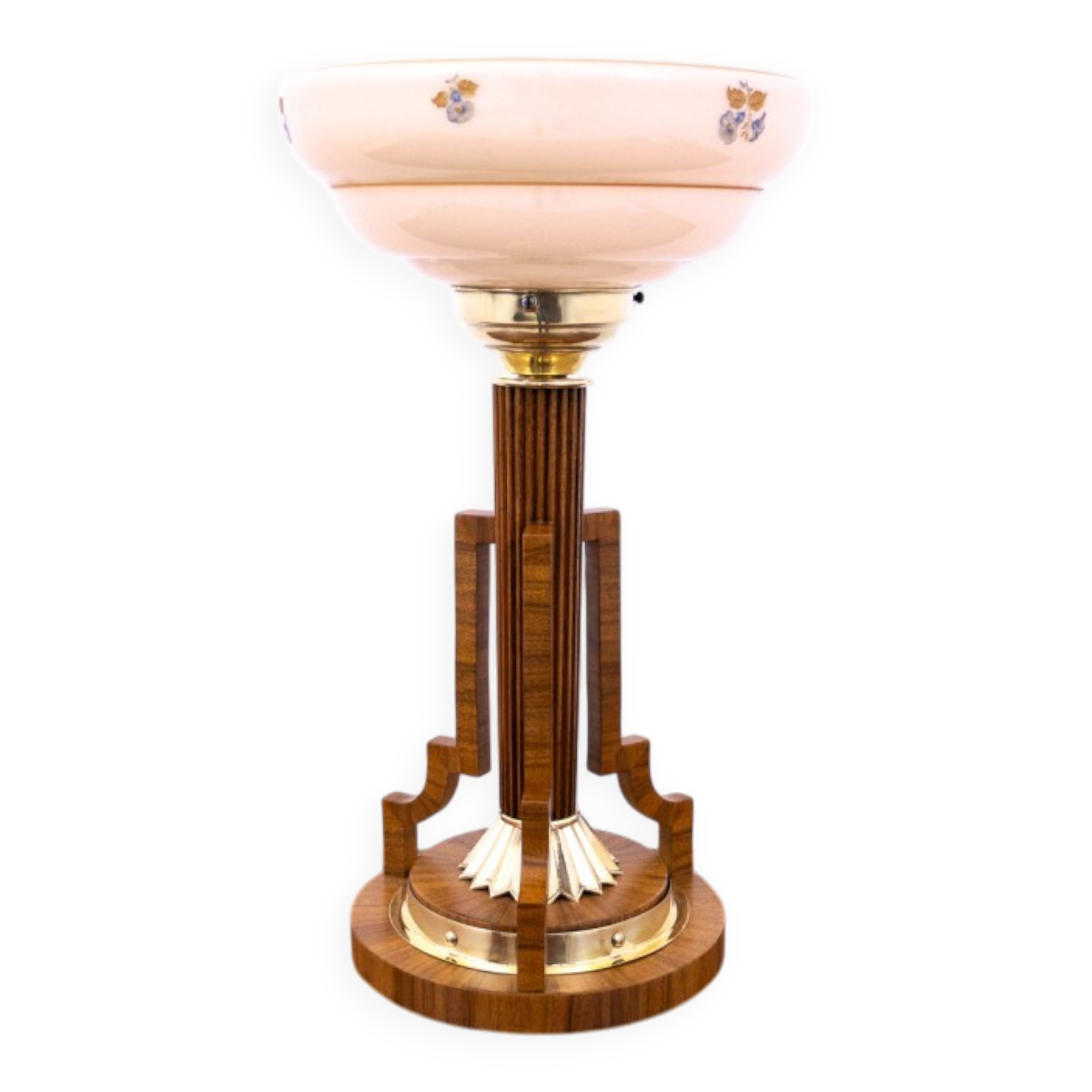 Art Deco table lamp, Poland, mid-20th century.