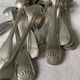Ercuis housewife in silver metal 90gr of 24 pieces