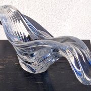 Crystal cup stamped Baccarat France, tableware design.