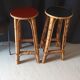 Vintage bamboo bar