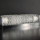 Vintage wall light RZB moulded glass and Bakelite (Germany circa 1960/1970)